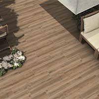 Escada Beige 9 1/2 by 34 1/2 Porcelain WoodLook Tile Plank